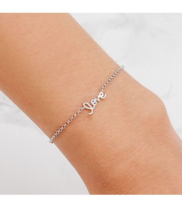 Pulseras Pulsera Love Plata 925