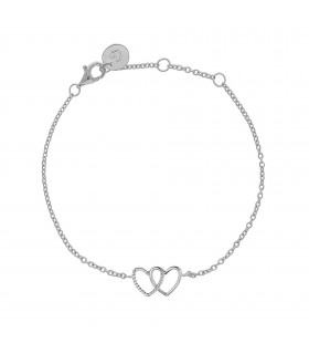 Pulseras Pulsera Corazón Doble