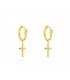 Pendientes  Pendientes Aro y Cruz