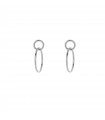 Pendientes Doble Círculo