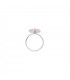 Anillos Anillo Cuarzo Rosa Plata 925