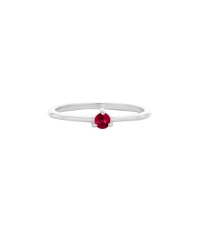 Anillos Anillo Rubí Plata 925