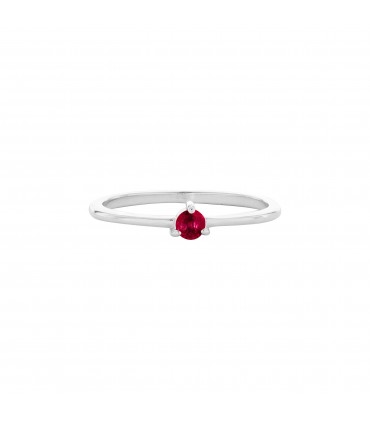 Anillos Anillo Rubí Plata 925