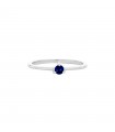 Anillo Zafiro Plata 925
