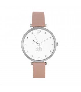 Relojes Reloj Tachas Piel Vegana Rosa