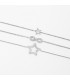 Pulseras Pulsera Estrella Hueca Cristales