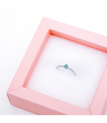 Anillos Anillo Esmeralda Plata 925
