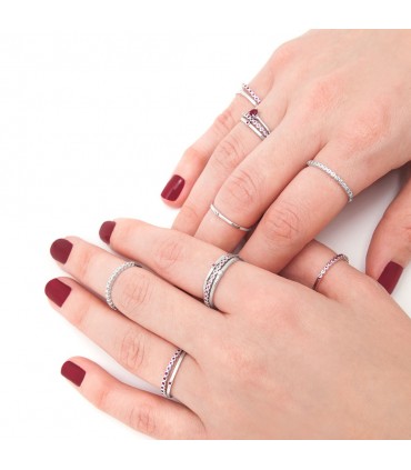 Anillos Anillo Destello Plata 925