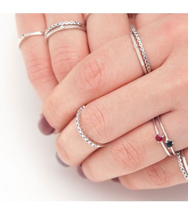 Anillos Anillo Destello Plata 925