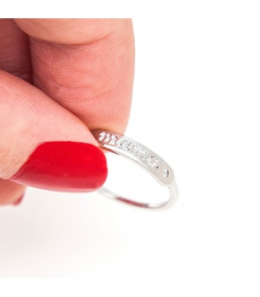 Anillos Anillo Mamá Plata 925