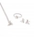 Anillos Anillo Pajarita Plata 925