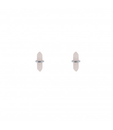 Pendientes  Pendientes Cuarzo Rosa