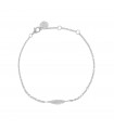 Pulsera Pluma Plata