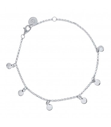 Tobilleras Tobillera Chapitas Plata