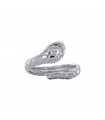 Anillo Serpiente Plata
