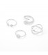 Anillos Anillo Serpiente Plata