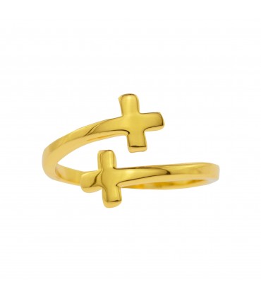 Anillos Anillo Cruz Doble