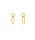 Pendientes  Pendientes Doble Círculo