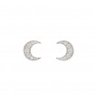 Pendientes Luna Cristal