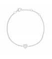 Pulsera Corazón Cristales