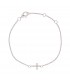 Pulseras Pulsera Mini Cruz Cristales