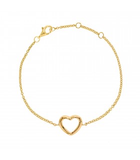 Pulseras Pulsera Corazón Hueco