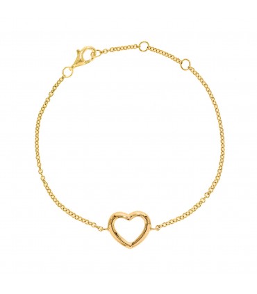 Pulseras Pulsera Corazón Hueco