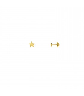 Niña y bebé Pendientes Bebé Estrella Mini
