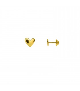 Niña y bebé Pendientes Bebé Corazón