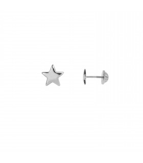 Niña y bebé Pendientes Bebé Estrella