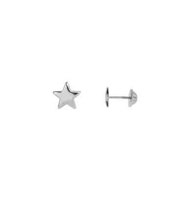 Niña y bebé Pendientes Bebé Estrella