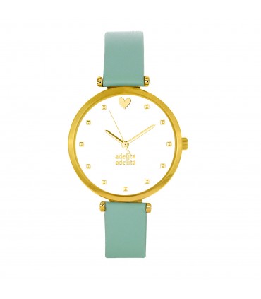 Relojes Reloj Tachas Piel Vegana Menta