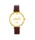 Relojes Reloj Pestañas Piel Vegana Rebel