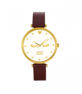 Relojes Reloj Pestañas Piel Vegana Rebel