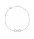 Pulseras Pulsera Infinito Cristales