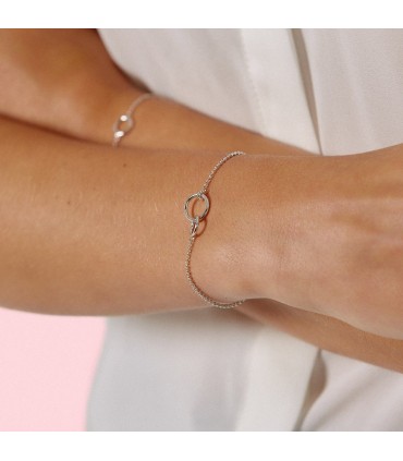 Pulseras Pulsera Doble Círculo