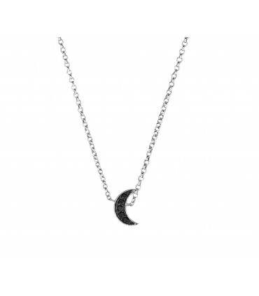 Colgantes  Colgante Luna Cristal Negro