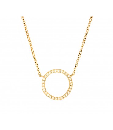 Rebajas Cadena Círculo Brilli Oro