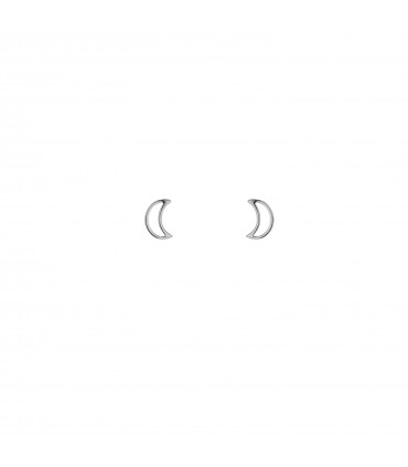 Pendientes  Pendientes Luna Hueca