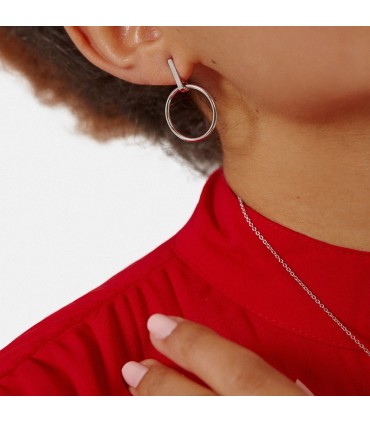 Pendientes  Pendientes Círculo Palito