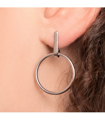 Pendientes  Pendientes Círculo Palito