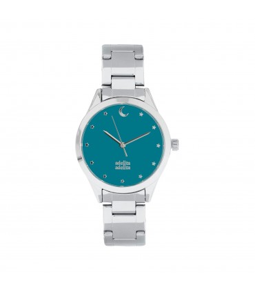 Relojes Reloj Star Plata Verde Botella