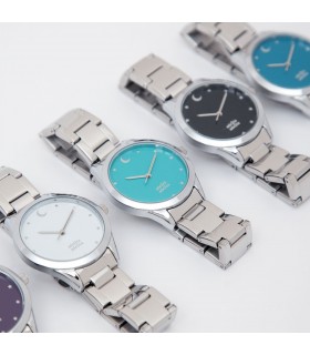 Relojes Reloj Star Plata Verde Botella