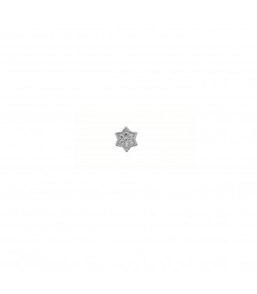 Pendientes  Pendiente Estrella 6 puntas Plata