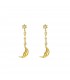 Pendientes  Pendientes Luna Creciente