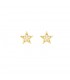 Pendientes  Pendientes Estrella Cristales