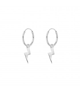Pendientes  Aritos con Aplique Rayo