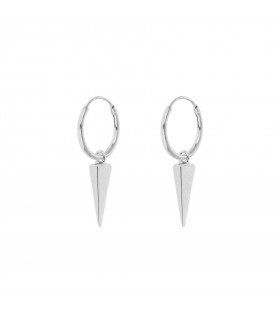 Pendientes  Aritos con Aplique Spikes