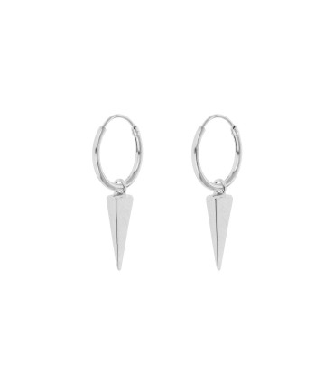 Pendientes  Aritos con Aplique Spikes