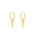 Pendientes  Aritos con Aplique Spikes